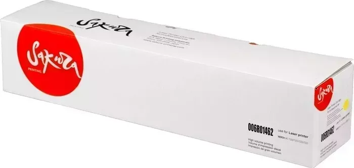 Картридж Sakura 006R01462 для XEROX, желтый, 15000 к.