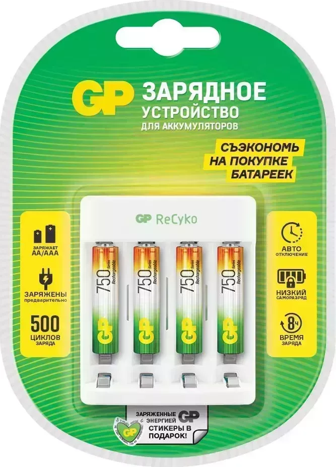 Зарядное устройство GP (374) Е411/75AAAHCCS-2CR1