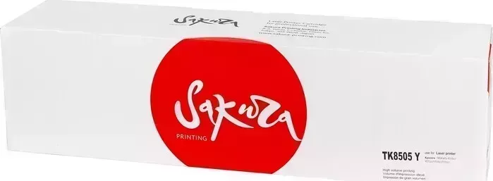 Картридж Sakura TK8505Y (1T02LCANL0) для Kyocera, желтый, 20000 к.