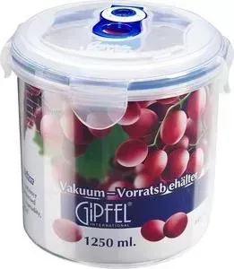 Контейнер Gipfel вакуумный для продуктов 1.25 л Fresh On (4550)