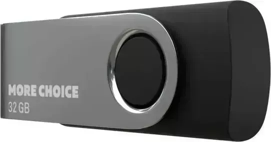 Флеш-накопитель MORE CHOICE (4610196407604) MF32-4 USB 32GB 2.0 Black флэш-накопитель