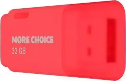 Флеш-накопитель MORE CHOICE (4610196407468) MF32 USB 32GB 2.0 Red флэш-накопитель