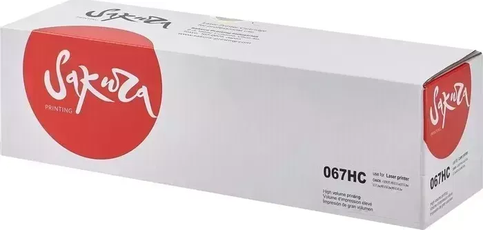Картридж Sakura 067HC (5105C002) для Canon i-SENSYS LBP631/LBP633/MF651/MF655/MF657, голубой, 2350 к