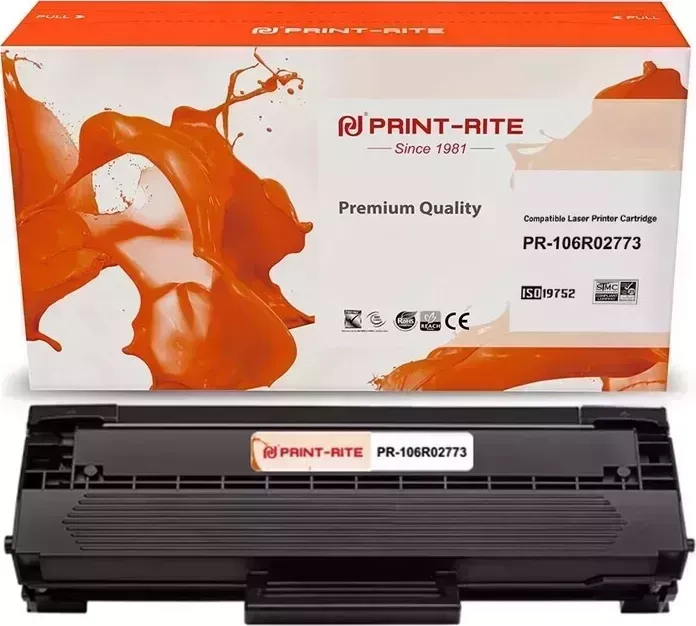 Картридж PRINT-RITE TFXAJABPU1J PR-106R02773 106R02773 black ((1500стр.) для Xerox Phaser 3020/3020BI) (PR-106R02773)
