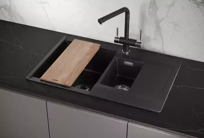 Мойка кухонная Granula Estetica ES-7808 шварц