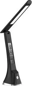 Светильник ULTRAFLASH (15179) UF-821 C02 черный (Led, настольный, 7Вт, дисплей, смена цвет.темп, кожа) светильник светильник