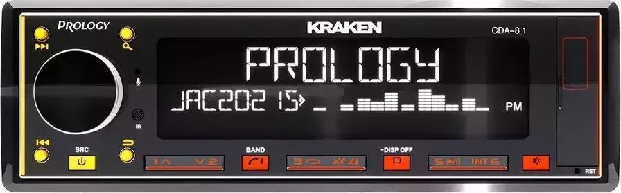 Автомагнитола PROLOGY CDA-8.1 KRAKEN 8x65Вт