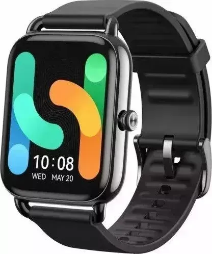 Умные часы HAYLOU RS4 PLUS BLACK (SILICON STRAP)