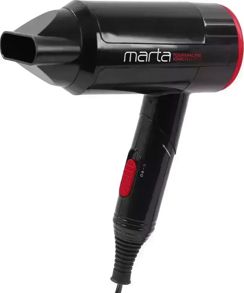 Фен MARTA MT-1265 черный коралл (39510) фен