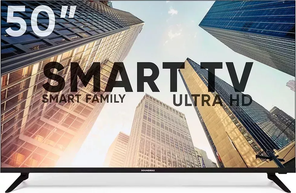 Телевизор SOUNDMAX SM-LED50M02SU UHD SMART LЕD-