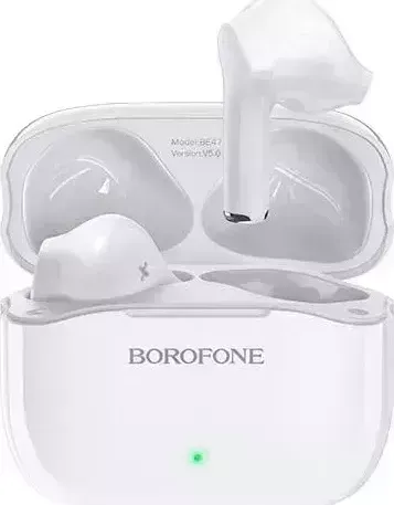 Наушники BOROFONE (6931474743626) BE47 Perfecto TWS White наушники