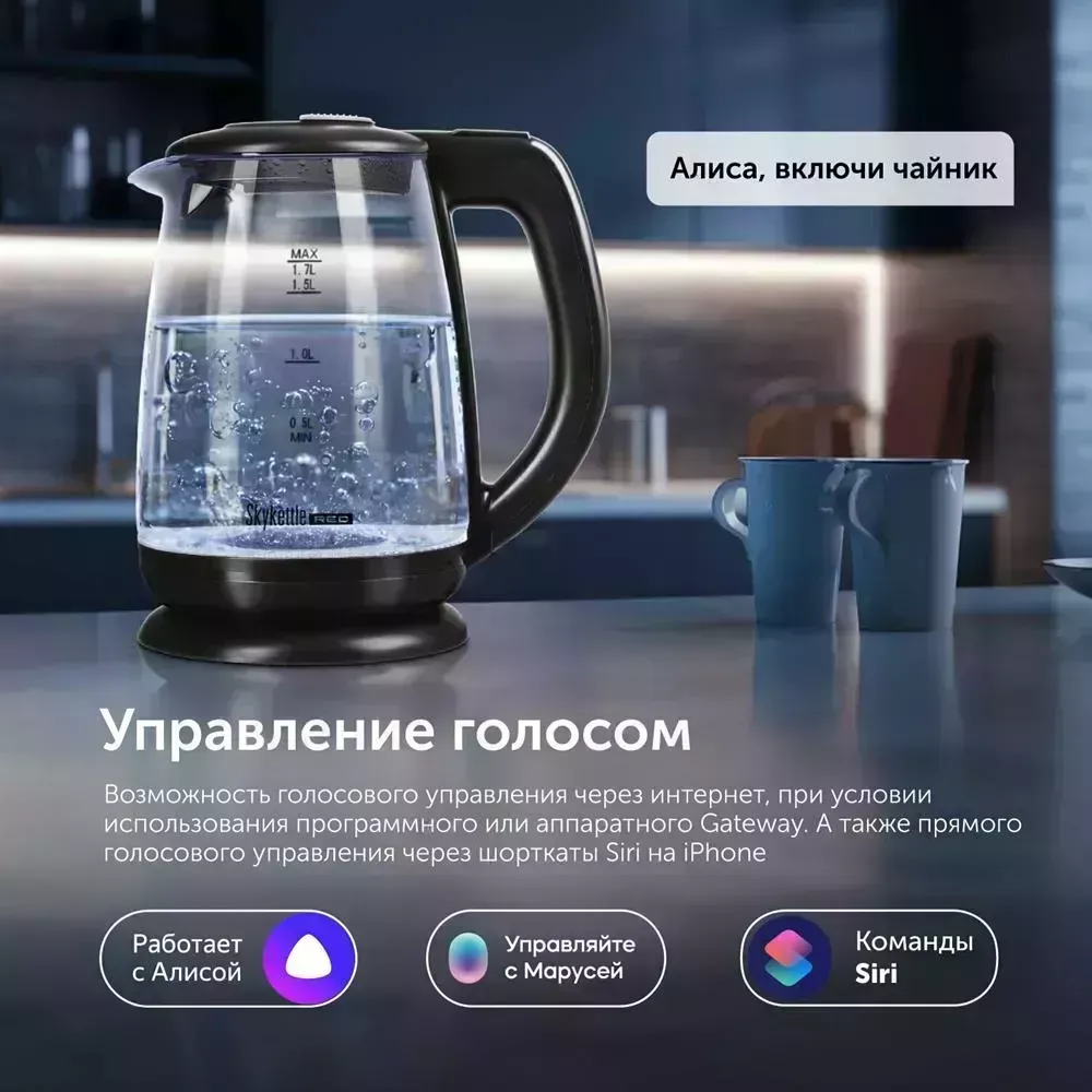 Чайник электрический RED SOLUTION SKYKETTLE RK-G212S