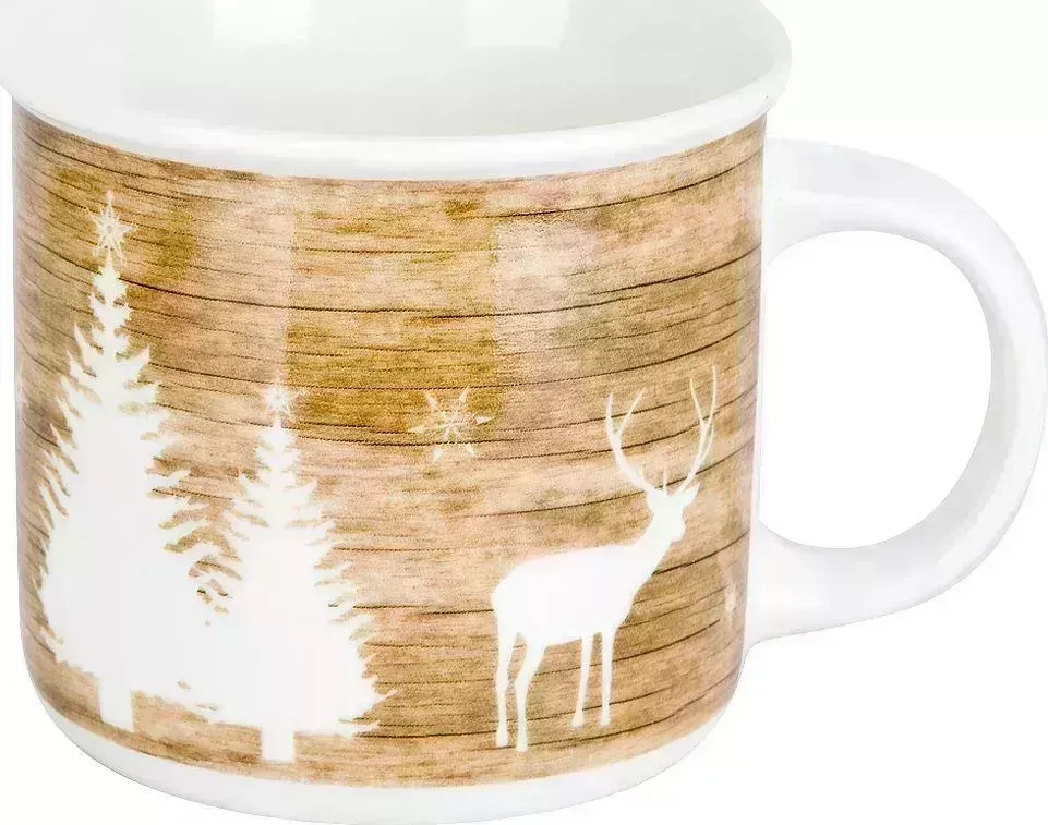 Кружка NOUVELLE HOME "Winter Forest" v=350мл 0410059