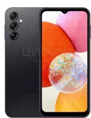 Смартфон SAMSUNG Galaxy A14 SM-A145 4/128Gb Black (SM-A145FZKVCAU)