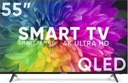 Телевизор SOUNDMAX SM-QLED55T2SU UHD SMART Безрамочный