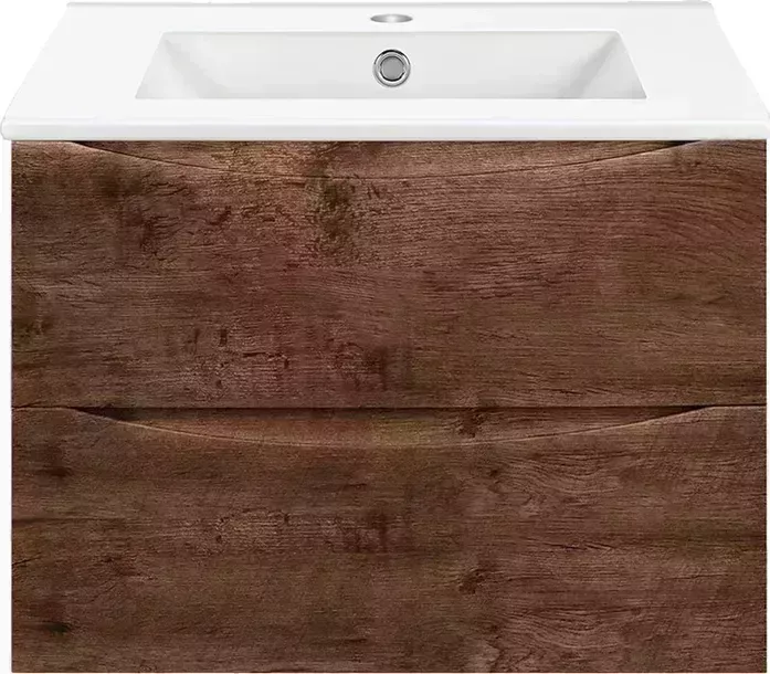Тумба с раковиной Vincea с Mia 70х46 R.Wood (VMC-2MC700RW, VBS-13970)