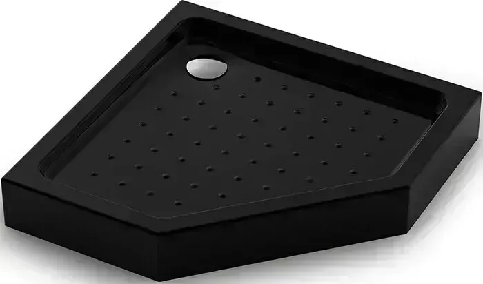 Душевой поддон Veconi Tezeo acrylic TZ-53B 90x90 черный (TZ53B-90-C5)