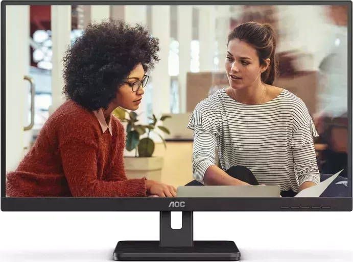 Монитор AOC 27" Q27E3UAM черный VA 4ms 16:9 HDMI M/M матовая 350cd 178гр/178гр 2560x1440 DP 2K USB 4.43кг (Q27E3UAM) VA DP 2K