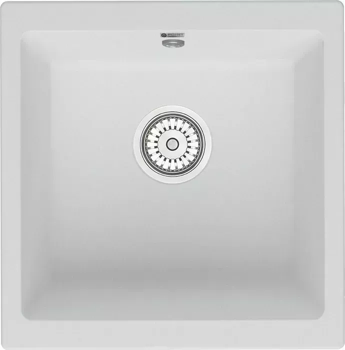 Мойка кухонная Point Бату 45 белая (PN3008W)