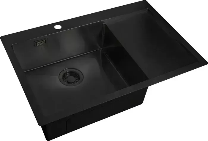 Мойка кухонная ZorG Light ZL R 780510-L графит
