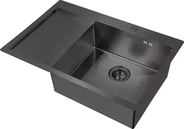 Мойка кухонная ZorG Inox R PVD 7851-R графит