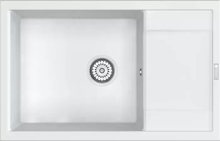 Мойка кухонная Point Велета 78 белая (PN3002W)