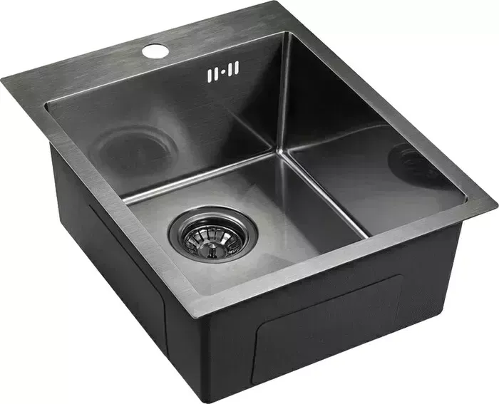 Мойка кухонная EMAR EMB-128A PVD Nano Dark