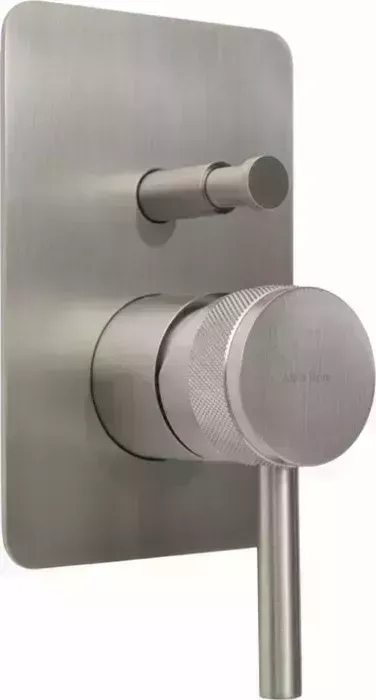 Смеситель для ванны Allen Brau Priority X2 с механизмом, никель брашированный (5.31011-BN)