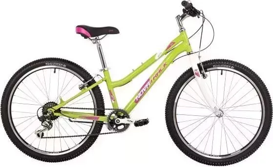 Велосипед NOVATRACK 24SHV.JENNY.12GN23 салатовый 166039