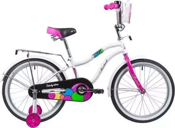 Велосипед NOVATRACK 205CANDY.WT23 белый 163075