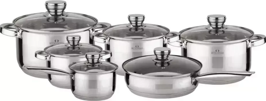 Набор посуды BELLA CUCINA BC-2048 , 12пр