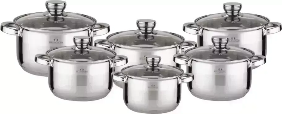 Набор посуды BELLA CUCINA BC-2047 , 12пр