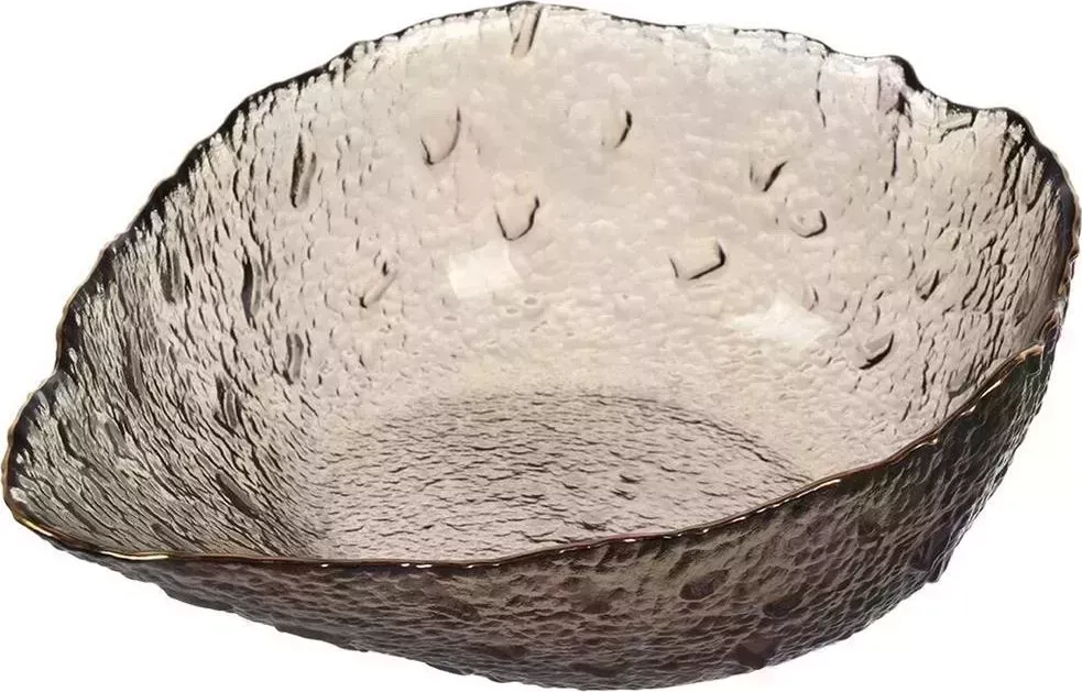 Салатник NONAME стекло, 0.8 л, 22х17х6см, Графит, Y6-10081 (462509)