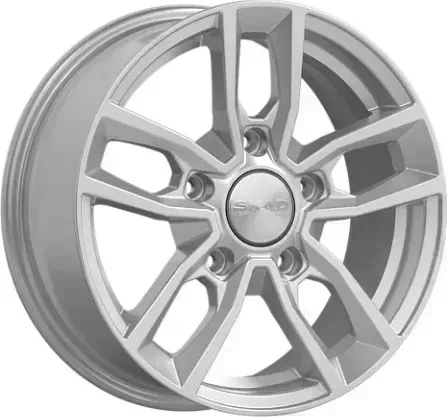 Диск автомобильный СКАД ВАЙСХОРН 6.5x16/5x139.7 ET40 D98 Toyota-Silver