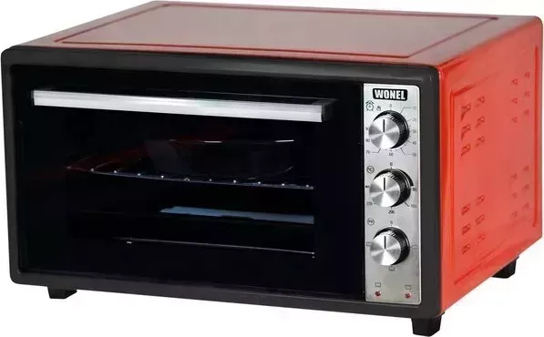 Мини-печь WONEL WN3615 200 (middle) Красно-чёрная