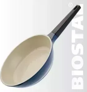 Сковорода BIOSTAL d 24 см (Bio-FPD-24 синий/беж)