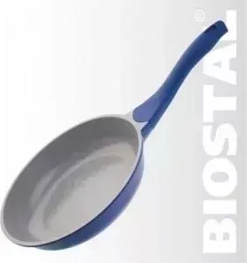 Сковорода BIOSTAL d 28 см (Bio-FP-28 синий/серый)