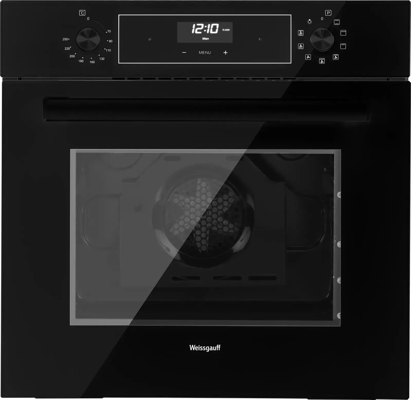 Духовой шкаф электрический WEISSGAUFF EOV 291 PDB Black Edition