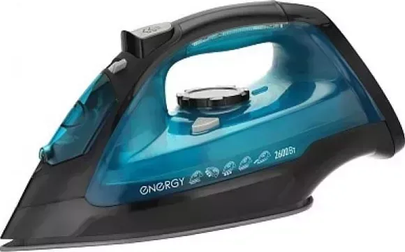 Утюг ENERGY EN-348 черно-бирюзовый (270083)