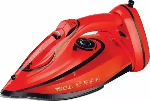 Утюг Kelli KL-1650 Керамика красный