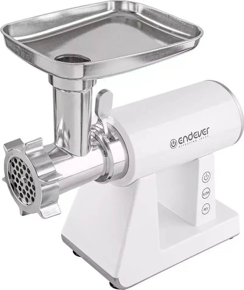 Мясорубка Endever Sigma-111, белый/стальной