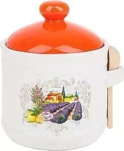 Банка для сыпучих продуктов Polystar Collection с ложкой 0.75 л Прованс (L2430733)