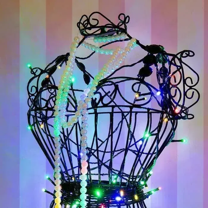 Гирлянда Neon-Night Твинкл Лайт 6 м, темно-зеленый ПВХ, 40 LED, цвет мультиколор &#039;&#039;Твинкл Лайт&#039;&#039; 6 40