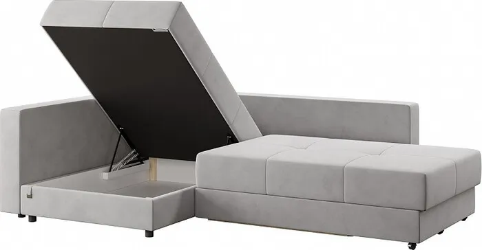 Диван-кровать Сильва Манхэттен (1пф-2т) модель 003 ультра смок (SLV102021)