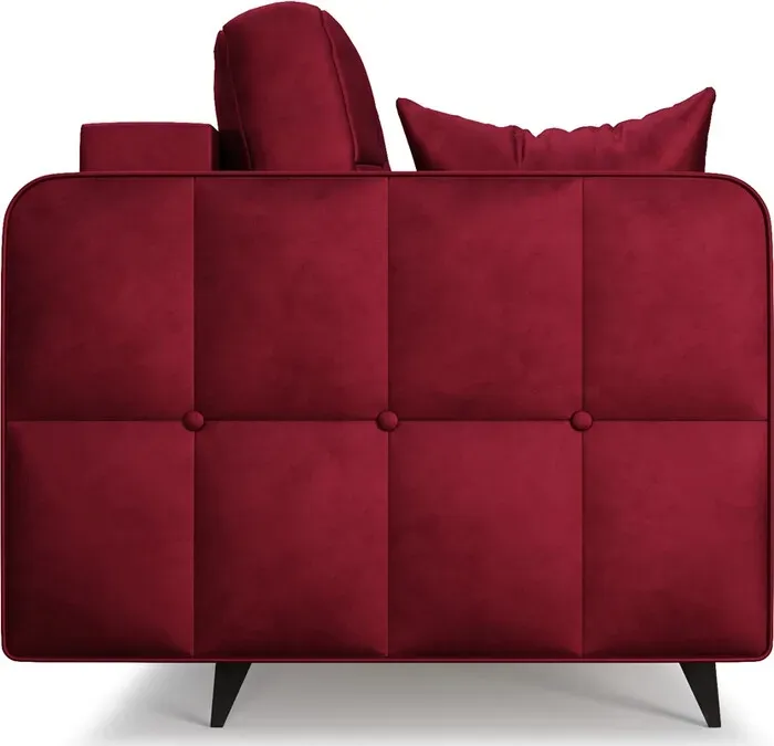 Диван Mebel Ars Снеп бархат красный star velvet 3 dark red