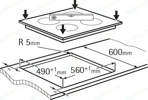 Панель варочная электрическая AEG HK 654070 FB