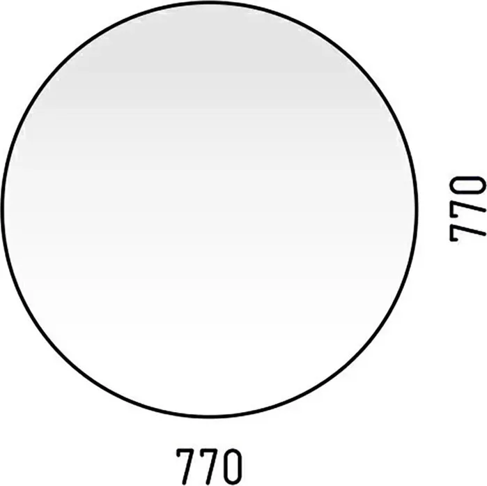 Зеркало Corozo Окко 77х77 (SD-00001359)
