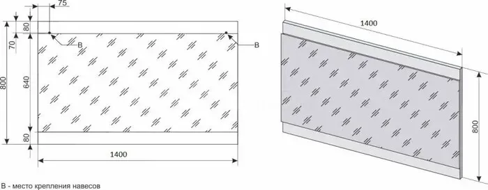 Зеркало Style line Даллас Люкс 140 белое (2000571556003)