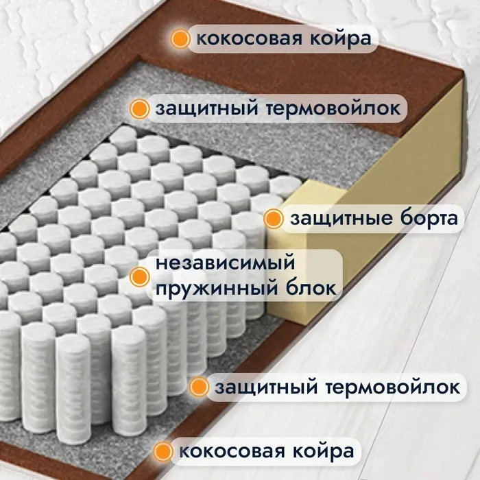 Матрас Капризун Дрим Хард Плюс 80x180