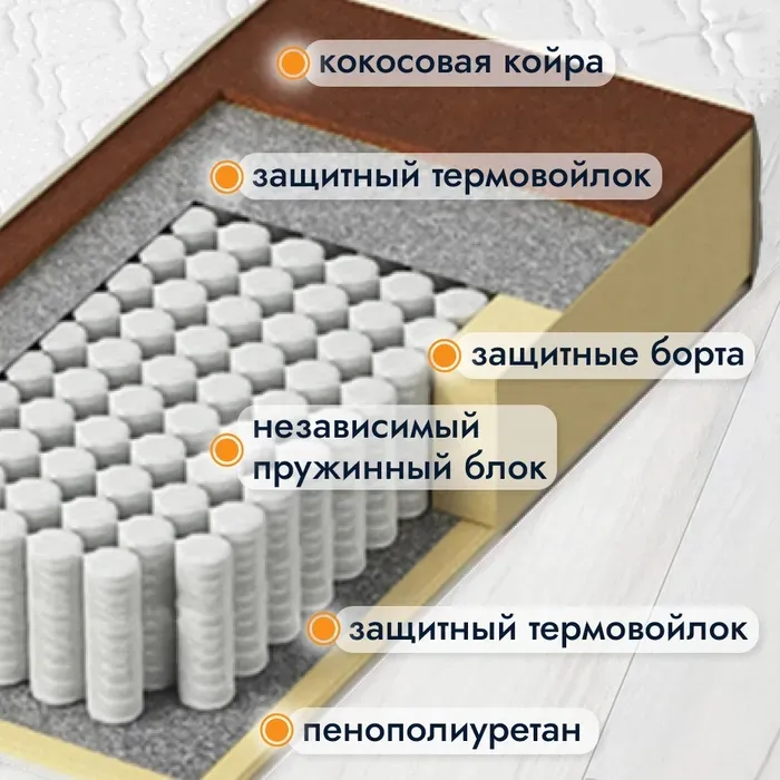 Матрас Капризун Микс Хард Плюс 160x70